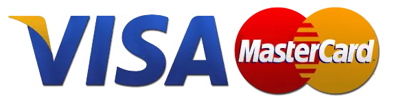 Visa and mastercard logo